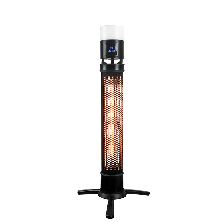Elektrischer Terrassenheizer mit LED-Licht