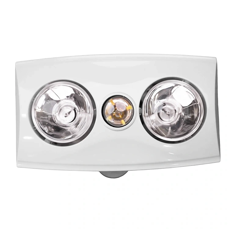 Heat lamp bathroom heater