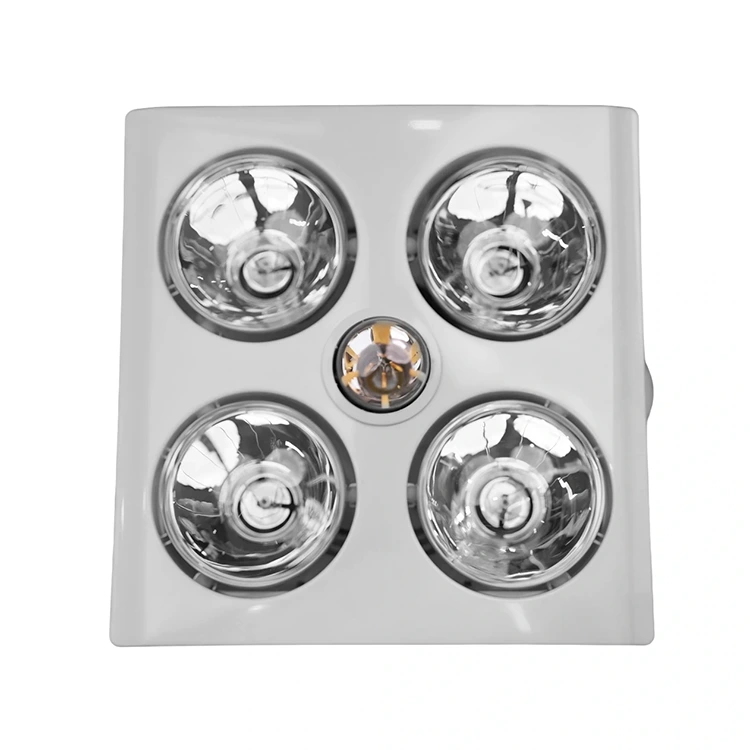 Infrarotheizung mit 4 Heizlampen